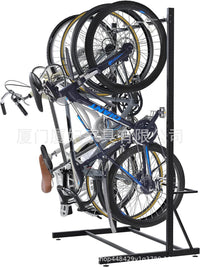 Adjustable Metal Bicycle Parking Rack for Multiple Bikes