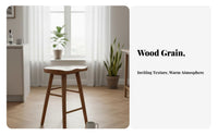 Backless Saddle Stool Nordic Design Backless Saddle Perch Minimalist Design