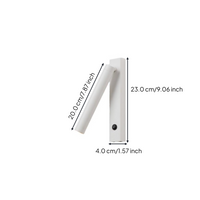 Rotatable LED wall light, anti-glare