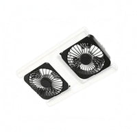 Two-headHead Ceiling Fan Light 3-Speed Home Appliance 60W