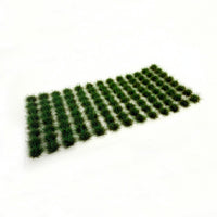 Static Grass Sheet Dense Miniature Grass Clumps Wargame for Dioramas, Hobbyists