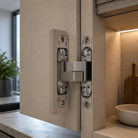 Three-Dimensional Adjustable Hidden Hinge Rounded Cover Lids Three-Dimensional