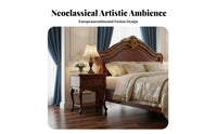 Distressed 3-Drawer Nightstand Vintage aesthetic 3-Drawer Nightstand Rustic appeal Handmade Craftsmanship for Guest Room
