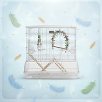 Large Bird Breeding Cage Water-Resistant Clear Acrylic Bird Cage Easy to Clean