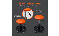 Workshop Stool with Tool Tray Padded Seat Work Seating Easy to Clean