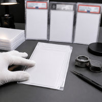 Clear Trading Card Centering Tool Printed Card Centering Tool Sturdy Portable for Desk