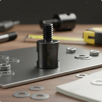 Male Female Thread Adapter Cylindrical Machined Finish