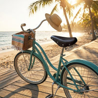 Beach Cruiser Saddle 26 in Banana Saddle Comfortable