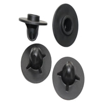 4 Pieces Chair Leg Cap with Circular Base Chair Leg Cap Low-Profile Plug for Outdoor