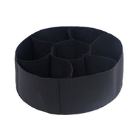 7-Compartment Round Felt Planting Bucket