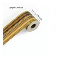 Wallpaper Border with Scroll Pattern Embossed Rolled Border Trim Elegant