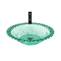 Railing Bird Bath Easy to Hang Hanging Bird Bath Outdoor Decoration for Balcony