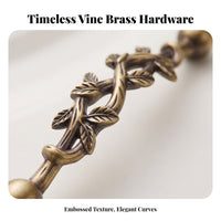 Tree Leaf Branch Cabinet Handle