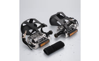 Adjustable Straps Toe Cage Pedals Side Reflectors Toe Cage Pedal Serrated Surface Strap Pedals Textured Grip