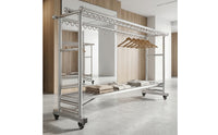 Heavy Duty Clothes Drying Rack Sturdy Folding Drying Rack Long-Lasting Smooth for Balcony