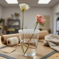 Silicone Flower Frog Clear Arrangement Aid Lattice for Container