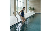 Rust Resistant Stainless Steel Pool Ladder Long-Lasting Pool Ladder with Handrails Stable Modern