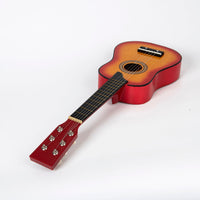 25-inch Children's Acoustic Guitar, Linden Wood, Multicolor, Toy, Beginner Gift