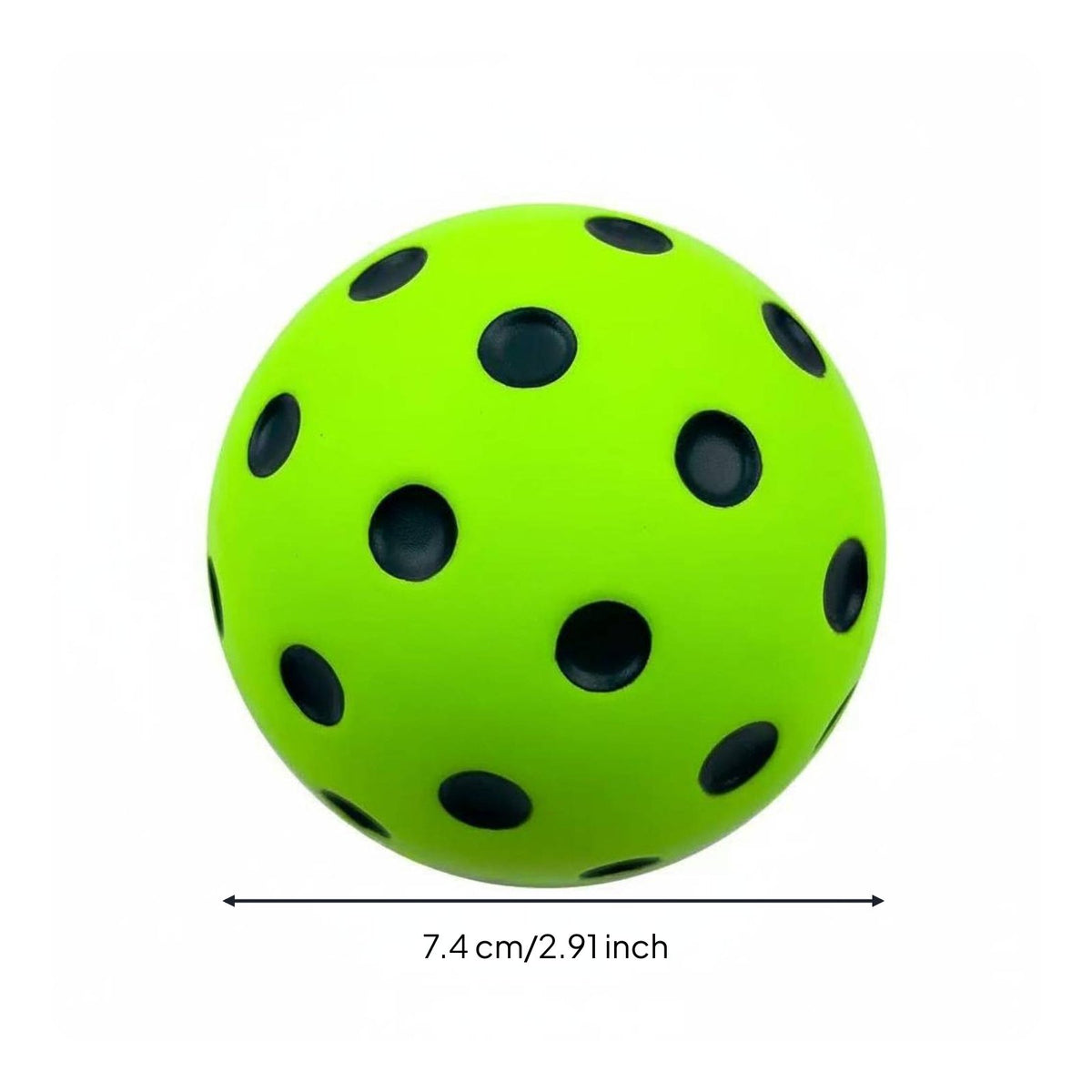 Indoor Outdoor Use Silent Pickleball High Rebound Quiet Practice Ball Long-Lasting Quiet Training Ball Wall Safe for Children