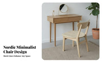Potato Chip Chair Nordic aesthetic Seating Furniture Minimalist Design adaptable Use for Adults, Home Office