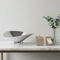 Stainless Steel Fruit Bowl Mirror Polished Household Storage Rustproof for Gift