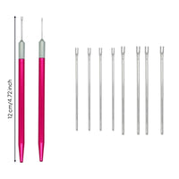Doll Hair Rehairing Kit DIY Hair Replacement Tip Set Stainless Steel Craft Tool