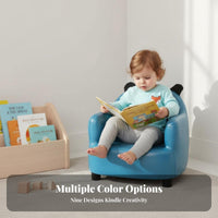 Creature Character Chair Soft and Cuddly children's Upholstered Lounge Chair Easy to Clean Reinforcementive Comfort for Bedroom