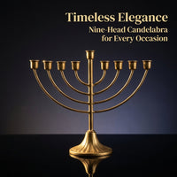 Retro Candelabra Metal Candle Holder for Wedding Decor