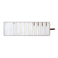 Vacation Jewelry Organizer Multi-Compartment Portable Jewelry Case Lightweight Untangled Necklace Holder for Vacation