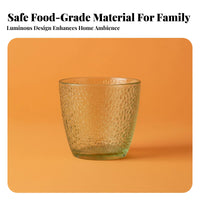 Drop-Resistant Shatterproof Acrylic Tumbler Long-Lasting Colored Plastic Water Cup Vibrant Colors for Children, Families, Home, Everyday Use