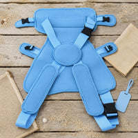 Adjustable Baby Swimming Harness Plastic Buckles Neoprene Swimming Harness Reinforced Stitched Edges Children Swim Coach Nylon for Babies