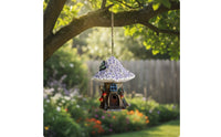 Dwelling Lamp Decorative Hanging Outdoor Lantern Resin Storybook Dwelling Lantern for Yard, Patio, Balcony