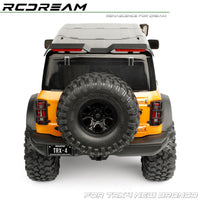 RCDream 1/10 RC Car Roof Spoiler with LED Light for TRX4
