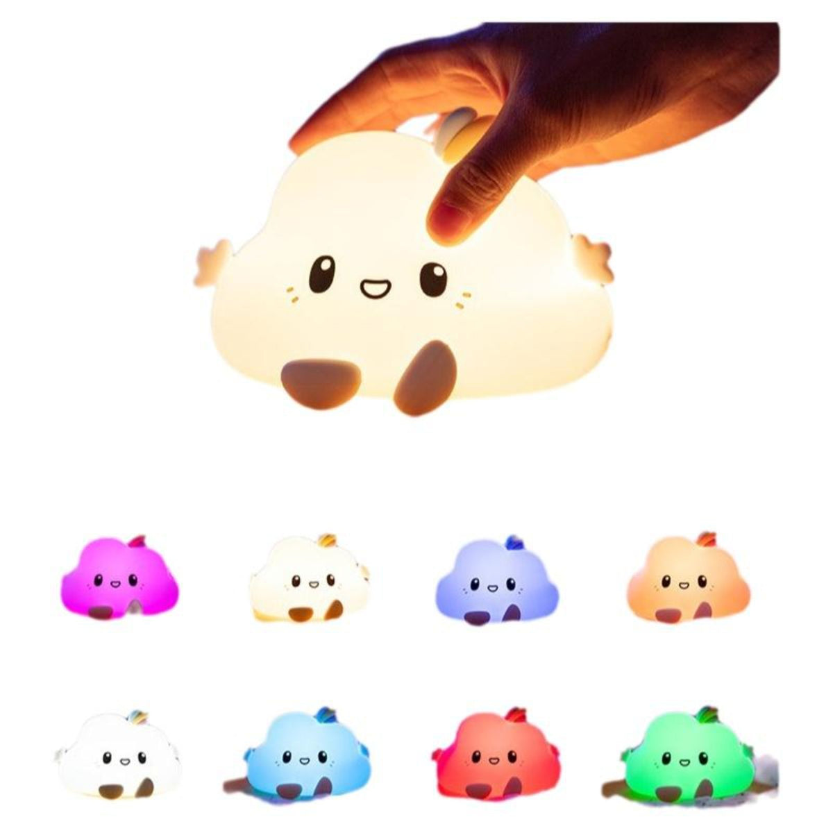 Dimmable LED night light for kids