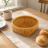 Rattan Basket Serving Bread Basket Multipurpose