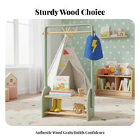 children's Tree-Shaped Hanger Rack Floor-Standing without coststanding Garment Rack