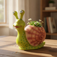 Planter Cartoon Resin Planter Adorable for Windowsill, Patio
