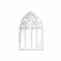 Gothic Window Mirror Lightweight Fake Window Mirror Sticker 3D Effect