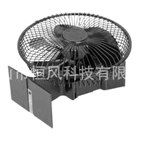 7叶带保护罩真火炉扇热动力壁炉风扇新款日本欧美