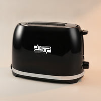 Two-Slice Toaster Non-Slip Toaster with Crumb Tray Adjustable Easy to Clean for Kitchen, Small Apartments