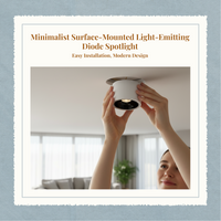 Adjustable LED ceiling spotlight