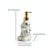 Astronaut Soap Dispenser Novelty Design Sanitizer Bottle Cloud Base for Vanity