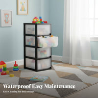 Stackable Drawer Unit Large Capacity Stackable Sliding Drawer effortless Glide
