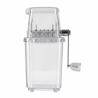 Manual Ice Crusher Simple Manual Crank Ice Crusher Stainless Steel Shaving Components Kitchen Tool for Bar