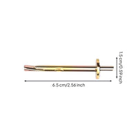 Zinc anchor with rust-resistant bolt