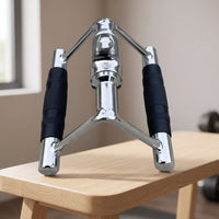 Rotating V Handle Non-Slip V-Handle Attachment Rubberized for Bodybuilders, Strength Training, Home Gym