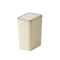 Trash Can with Lid Small Wastebasket with Lid Narrow for Bathroom, Office