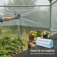 Greenhouse Clear Thickened Anti-Drip Plastic Film for Agricultural Vegetable Planting and Insulation