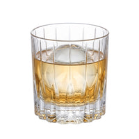 Japanese Cut Crystal Whiskey Glass, Minimalist Style