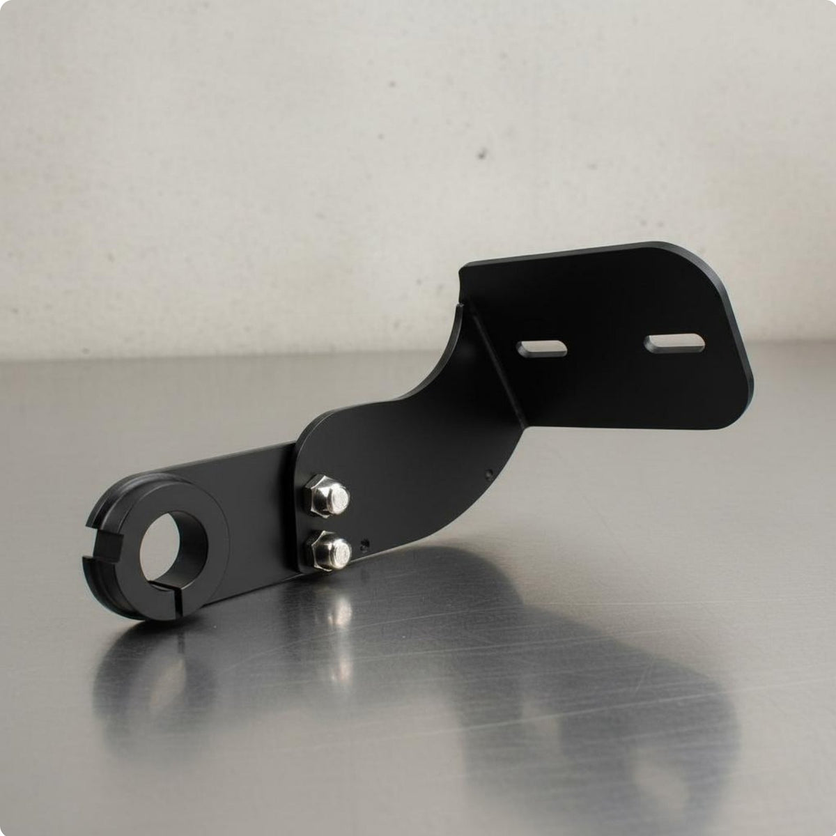 Side Mount Registration Plate Bracket Easy Installation Axle Mount Plate Holder